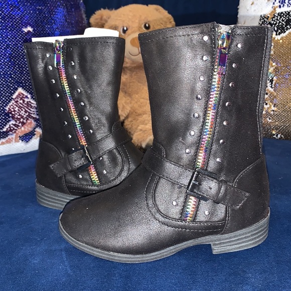 Toddler Girl Size 10 Boots - Picture 2 of 10